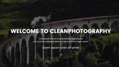Шаблоны CleanPhotography 2025 – скачайте бесплатно