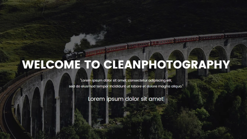 Шаблоны CleanPhotography 2025 – скачайте бесплатно