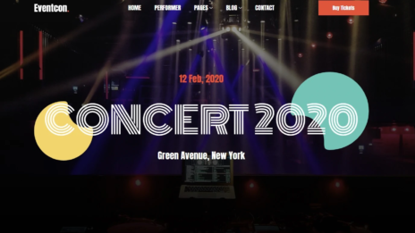 Шаблон Eventcon 2023 – скачайте бесплатно