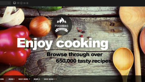 Шаблон Food Mag 2025 – скачайте бесплатно