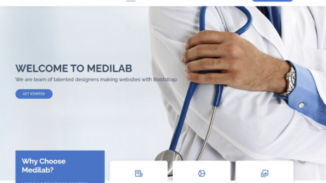 Шаблон Medilab 2025 – скачайте бесплатно
